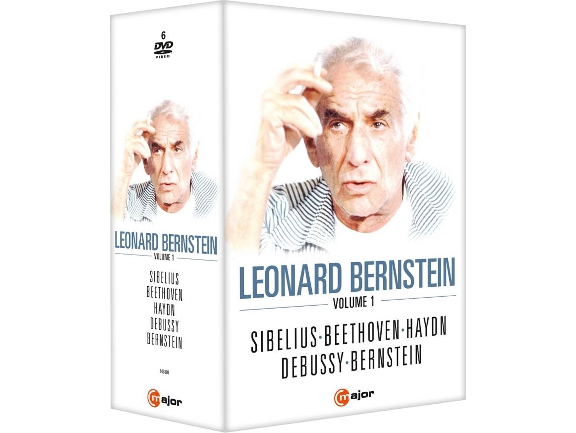 DVD-Video Album Bernstein,Leonard/+ - Leonard Bernstein Vol.1 (6 CDs)
