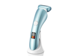 Depiladora Eléctrica Femenina Con Cabezal Triple, Usb, Ipx7 Lavable, Para Cuerpo, Axilas Y Zona Íntima