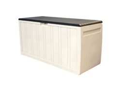 Caixa de Armazenamento Ao Ar Livre de Resina Top 270L Dourado 117 X 45.5 X 57 Cmgardiun