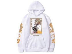 2026-sudadera Con Capucha Demon Slayer Kyojuro Rengoku Suelta Y2k Ropa De Invierno Streetwear Casual Oversized