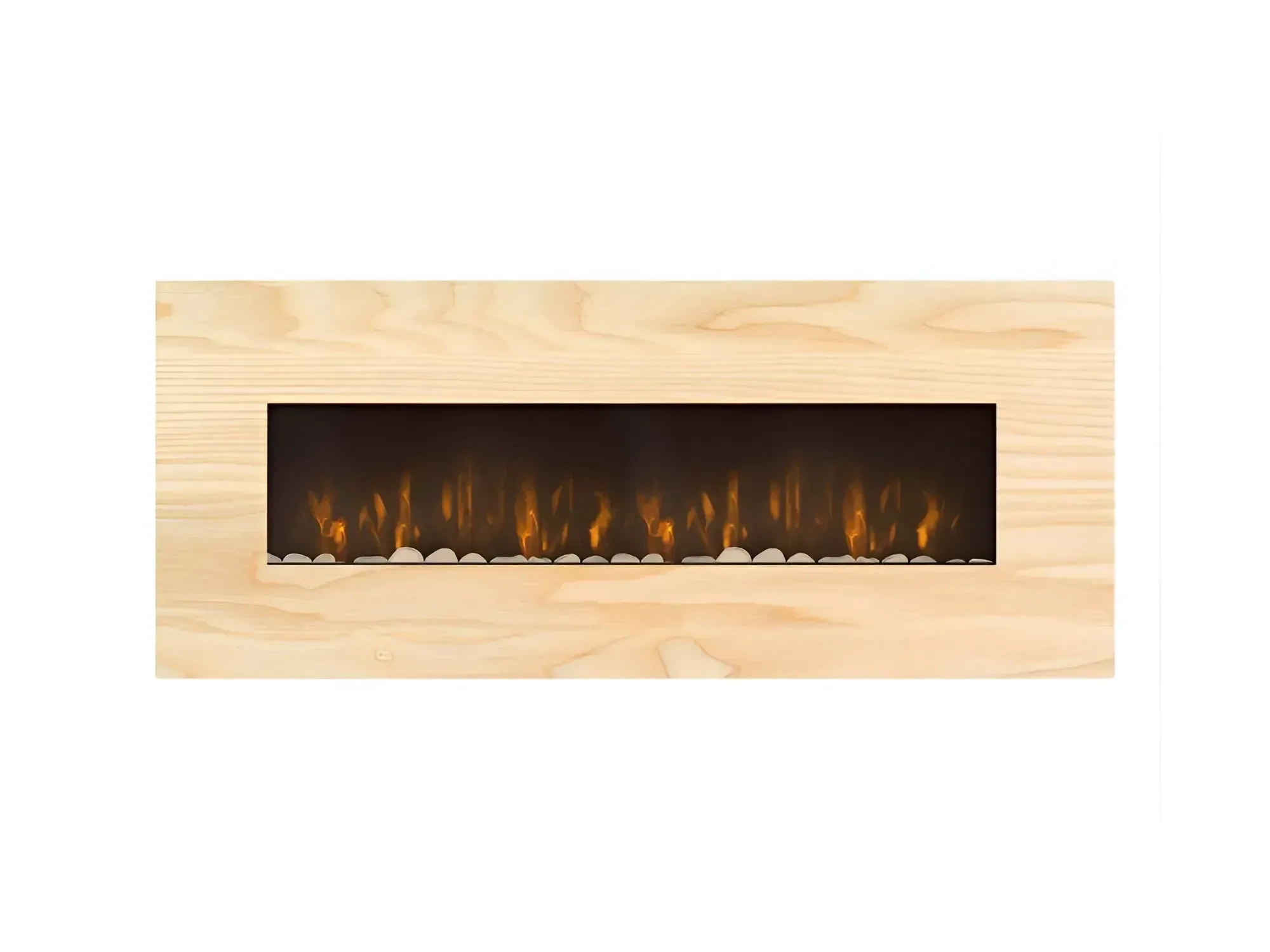 Chimenea Eléctrica Panorámica de Pared 2000W Che-530 PURELINE