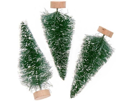 Adorno de Navidad RICO DESIGN Conjunto de 3 árboles