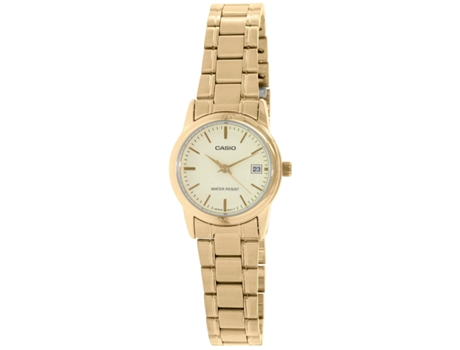 Reloj CASIO Mujer (Acero Inoxidable - Dorado)