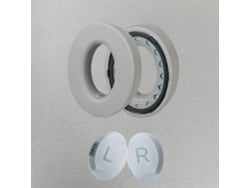 Almohadillas para auriculares Bose NC 700, espuma suave con gel, color gris hielo.
