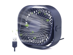 Mini ventilador Yizhood (3 velocidades, 5 W, diámetro 13 cm)