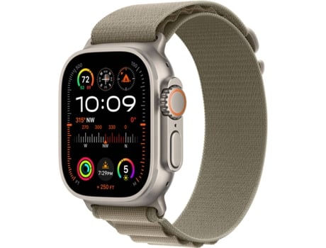 APPLE Watch Ultra 2 GPS+Cellular 49 mm con Loop Alpine Oliva (Talla M)
