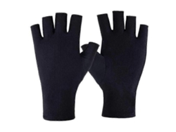 Proteção Uv Luvas de Meio Dedo Manicure Gel Gel Lâmpada de Unha Dirigindo Luvas Esportivas GOKOCO