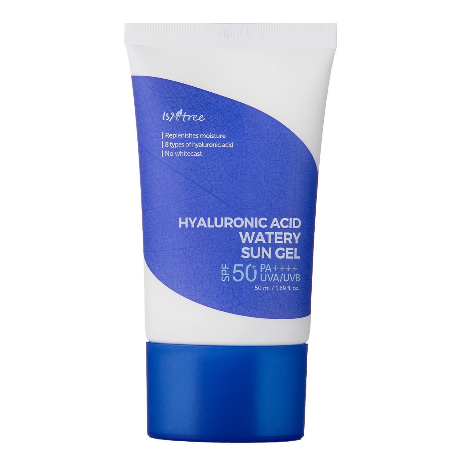 Gel solar acuoso con ácido hialurónico FPS 50 50 ml Isntree