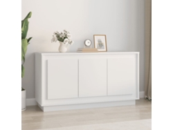 Aparador Madera Contrachapada Blanco 102x35x55 Cm