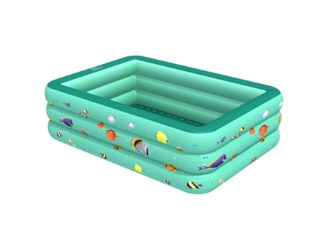 Piscina Infantil Hinchable Para Niños Sea World CO-Phénix New-Rse-0530-Yc-34 Verde