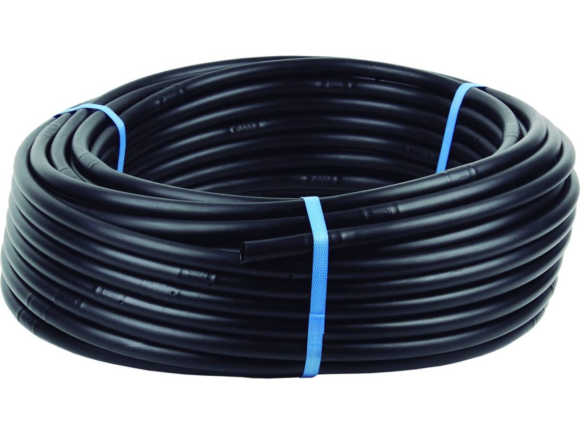 Tubo de Riego COFAN Por Goteo Negro con Gotero A 0,33 m (50 m x 16 mm)