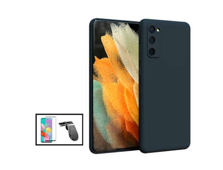 Kit De Película De Vidrio Templado De Cubierta Completa 5D Soporte Magnético De Silicona Líquida L Conducción Segura Coche PHONECARE Para Samsung G...