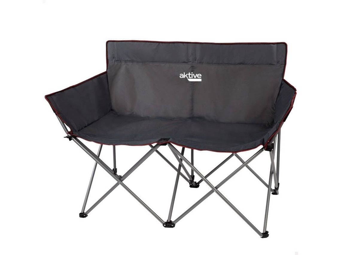 Silla de camping doble plegable AKTIVE