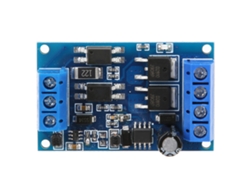 Módulo Controlador De Interruptor Gatillo De Doble Mos Pwm Regulador Placa Para Motor 10a 600w
