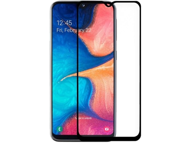 Protector de Cristal Templado Samsung Galaxy A20e Full 3D Negro