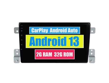 Autoradio Multimedia ROVERONE para Suzuki Grand Vitara 3 2005 - 2015 CarPlay Android Coche Radio Bluetooth Navegación