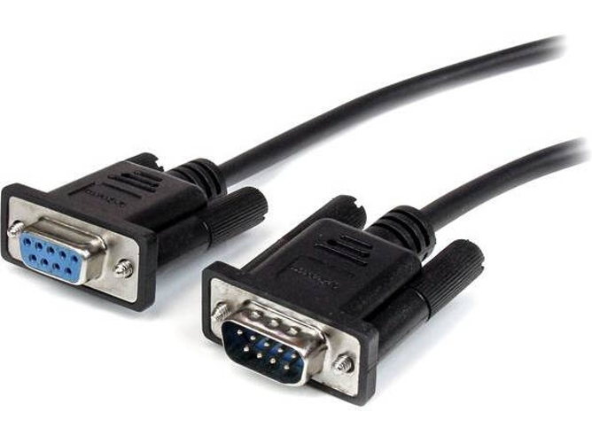 Cable de Serie STARTECH (DB9 - DB9 - Negro)