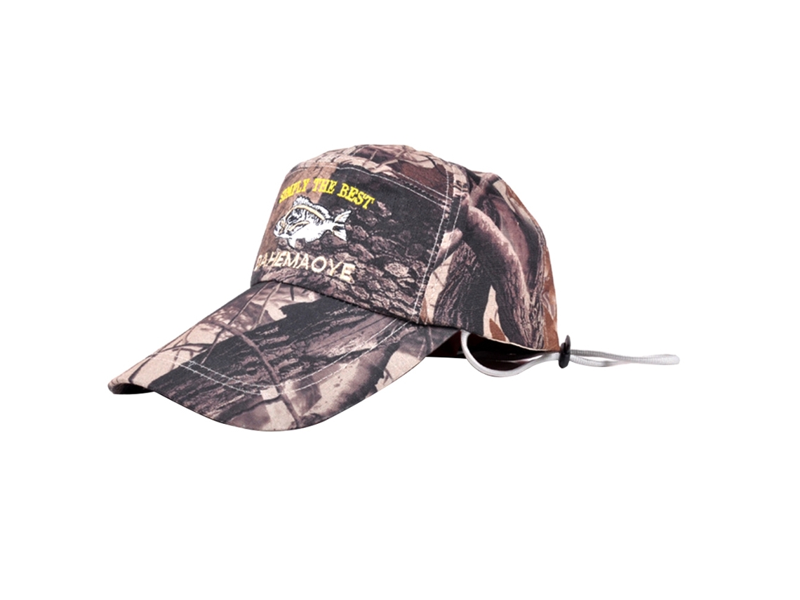 Danu26-gorra De Béisbol Camuflaje Ajustable Portátil Con Bordado Para Protección Solar