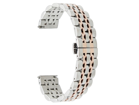 Correa de acero inoxidable 22mm para Huawei Watch GT2e/GT2 46mm - oro rosa