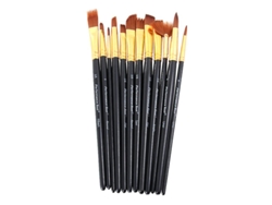 12 Pinceles De Pintura Profesionales.