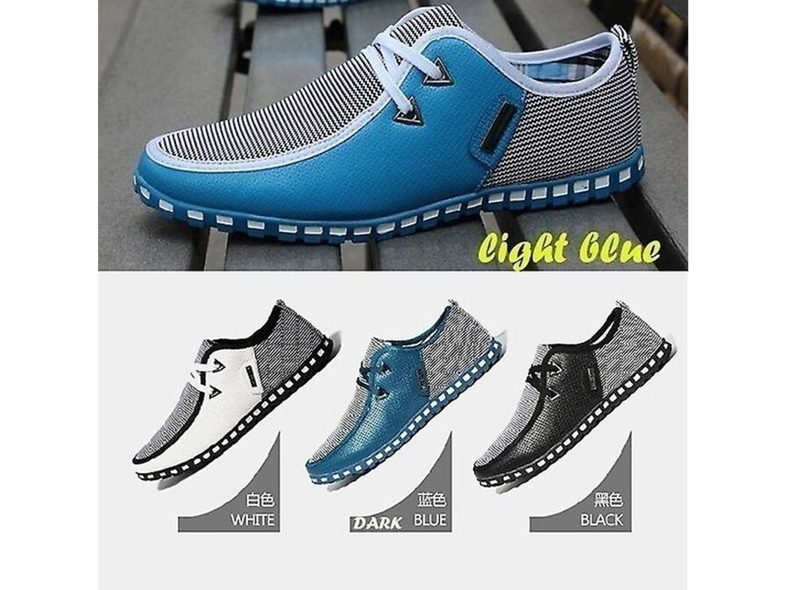 Zapatillas Deportivas Casuales De Cuero Para Hombre, Calzado De Moda Para El Tiempo Libre (tallas: 39-46)