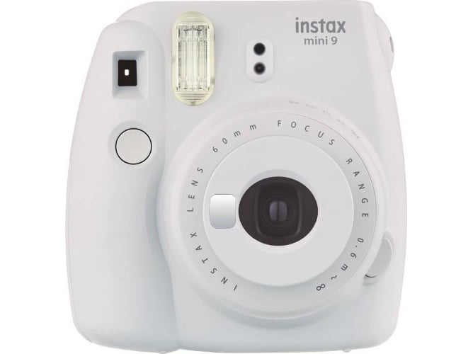 Cámara Instantánea FUJIFILM Instax Mini 9 (Smoky White - Obturación: 1/60 s - 2 Pilas LR6/AA - 62x46mm)