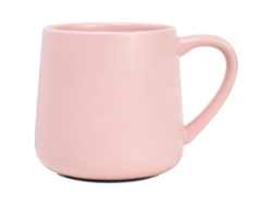 2026da-taza De Cerámica Brillante Grande 18 Oz Rosa Para Oficina Hogar Lavavajillas Microondas Segura