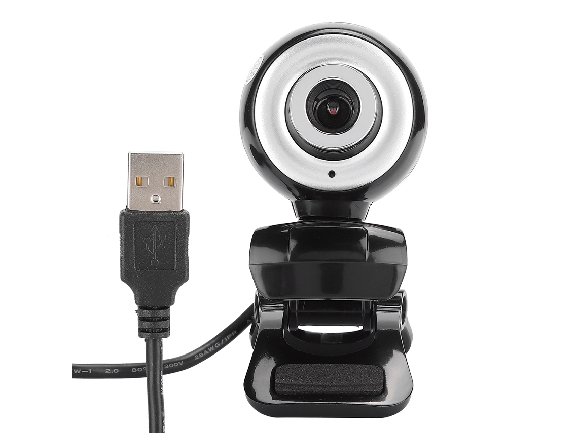 002 Cámara De Computadora De Escritorio Ajustable En Ángulo 480p Con Micrófono Para Cursos En Línea