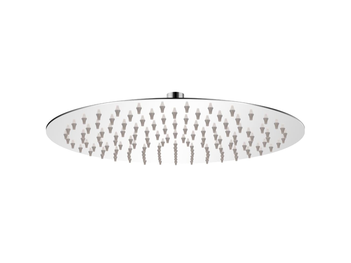 Cabezal de ducha redondo de acero inoxidable de 30 cm de DKD HOME DECOR