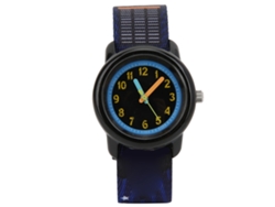 Reloj infantil de cuarzo modelo 2026 con correa de cinta impermeable y estampado de dibujos animados para niños.