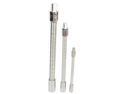 3 Piezas De Llave De Extensión Flexible Con Conexión Universal Para Mantenimiento De Automóviles Y Hogares, 1/4, 3/8 Y 1/2 Pulgada.