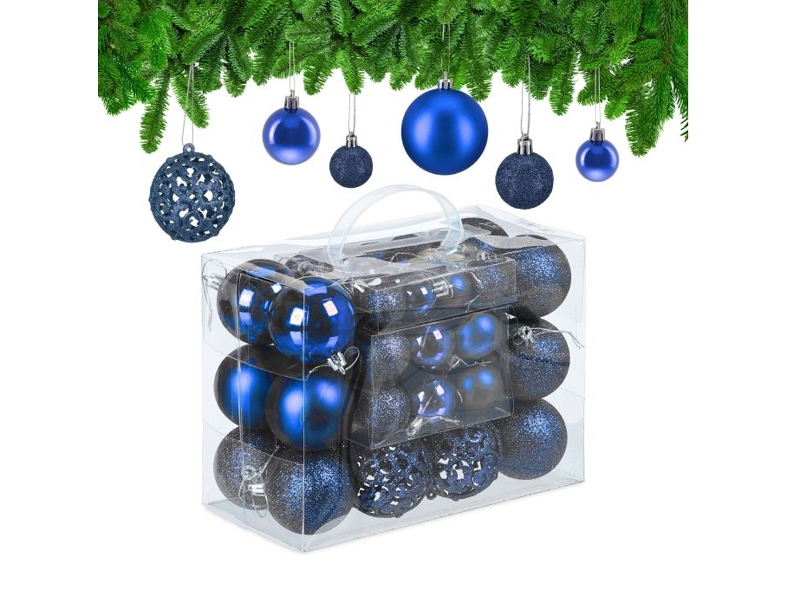 Bolas De Árbol De Navidad En Juego De 50