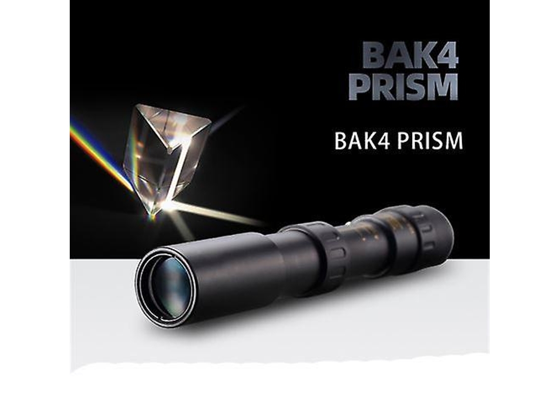 Telescopio monocular portátil 4k 10 300x40mm negro Gusshious