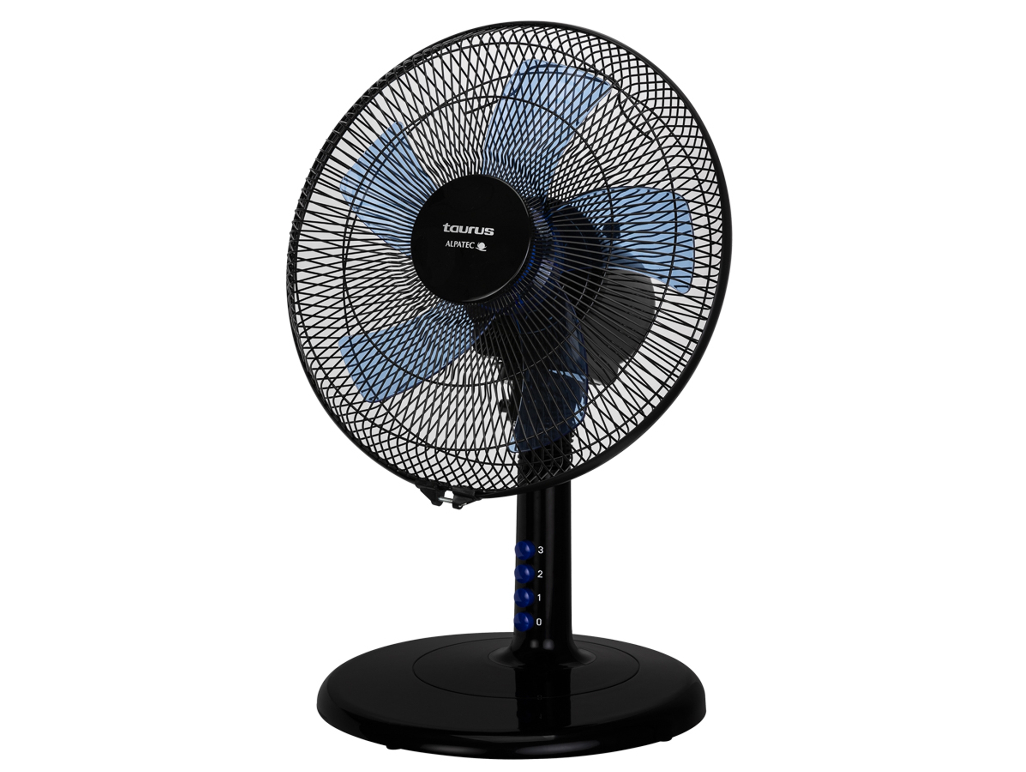 Ventilador de Sobremesa TAURUS Boreal Elegance 12 (3 velocidades - 40 W - Diámetro: 30 cm)