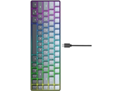 Teclados Mecánicos Con Interruptores Retroiluminados Rgb Montados En Las Articulaciones
