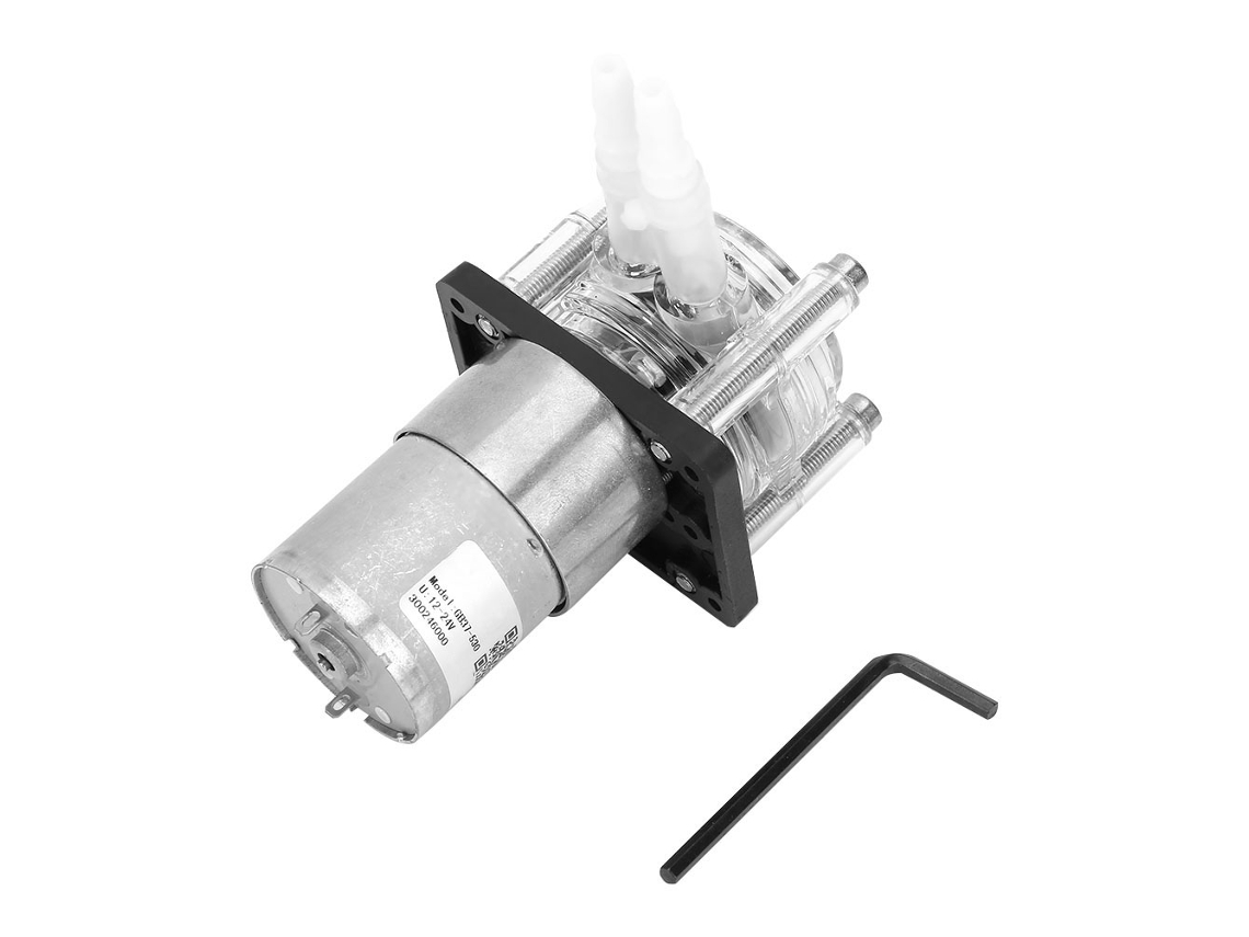 Bomba Peristáltica De Alto Caudal Con Motor De 24 V Cc, Autónoma Y Resistente A La Corrosión.