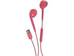 Auriculares con Cable SBS Tubb (In Ear - Micrófono - Rosa)