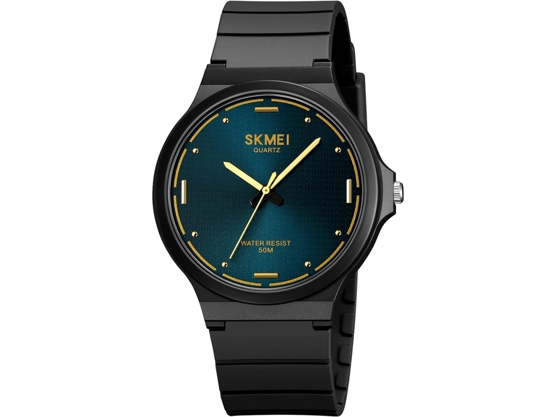 Reloj Con Esfera Circular Grande Impermeable Camuflado Azul Yuysan