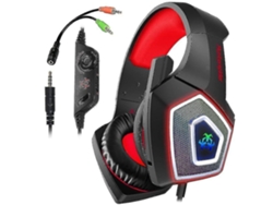 Auriculares Gaming Colorful Luminous Wired Subwoofer Subwoofer con cable luminoso colorido para juegos