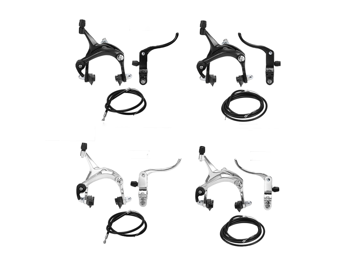 Kit de frenos para bicicleta Fixie Road Cruiser, juego de frenos de pinza, accesorios Mtbvayotoy