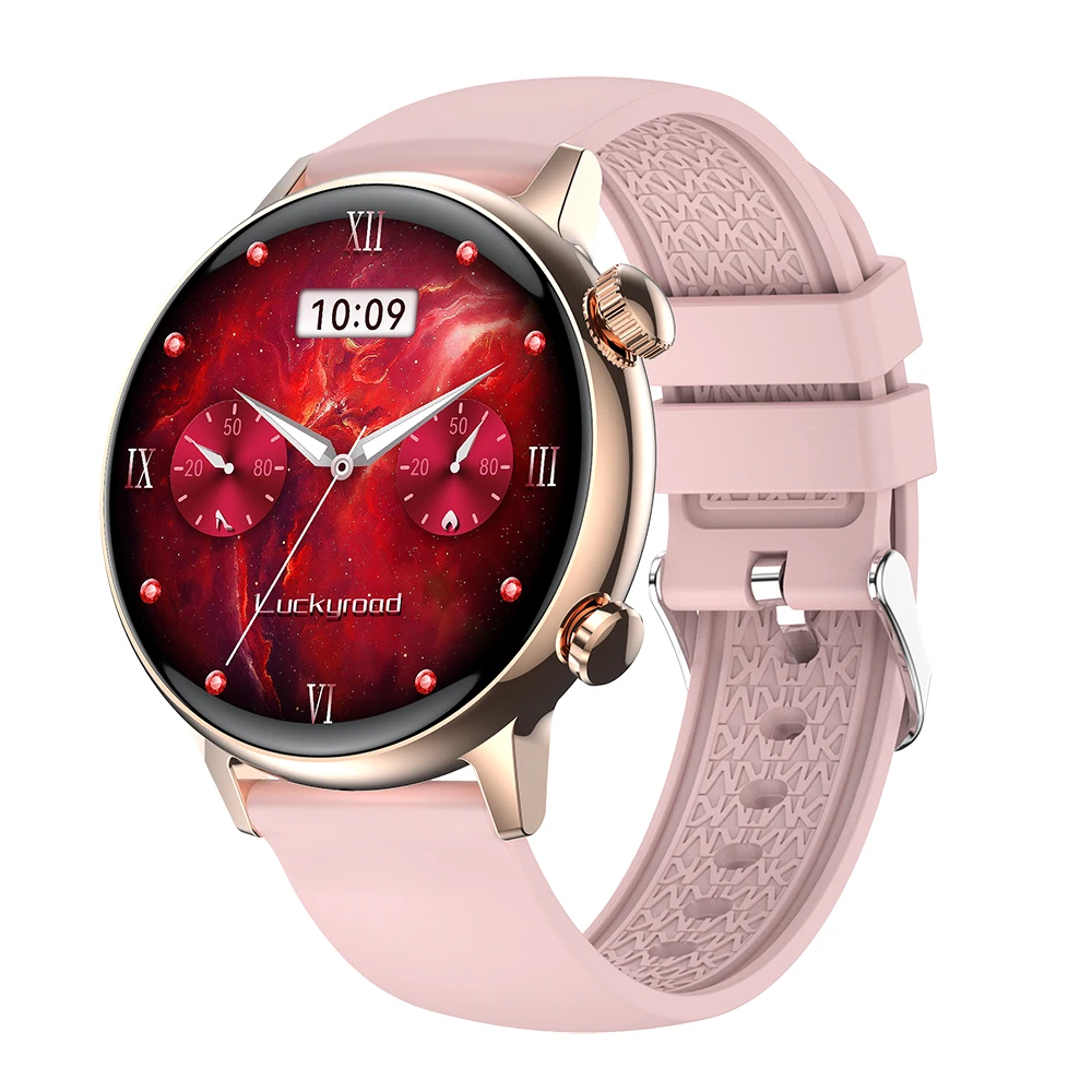 Smartwatch (silicona Rosa) Con Pantalla Retina Amoled De 1,19 Pulgadas
