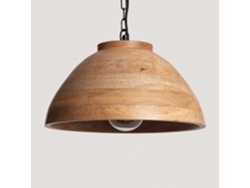 LEDKIA Lámpara Colgante Madera Naisha M ILUZZIA Natural