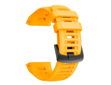 Correa de Silicona para Garmin Instinct - amarillo