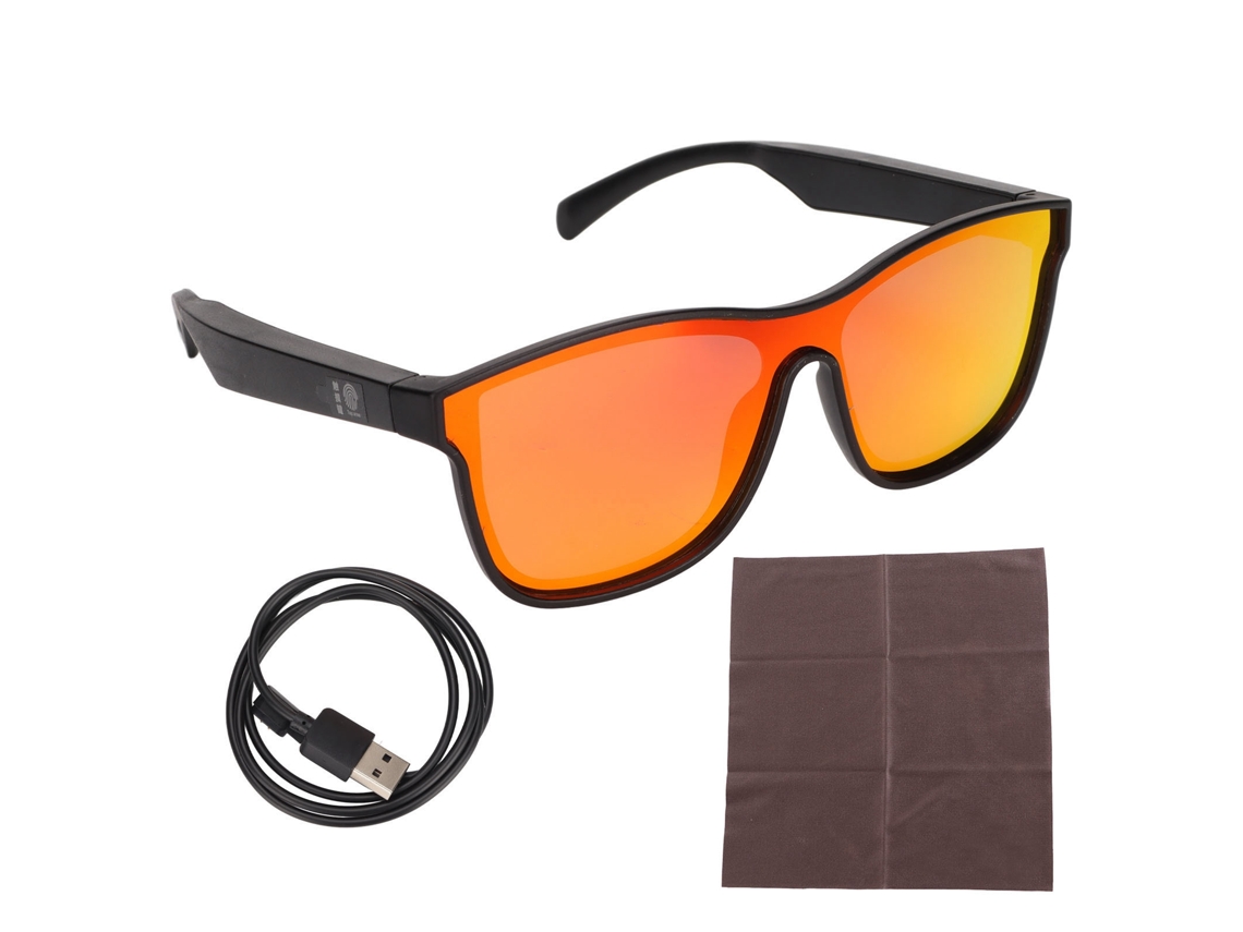 Gafas Inteligentes (llamadas Manos Libres Bluetooth Inalámbricas) Gafas De Sol De Música Con Audio Abierto