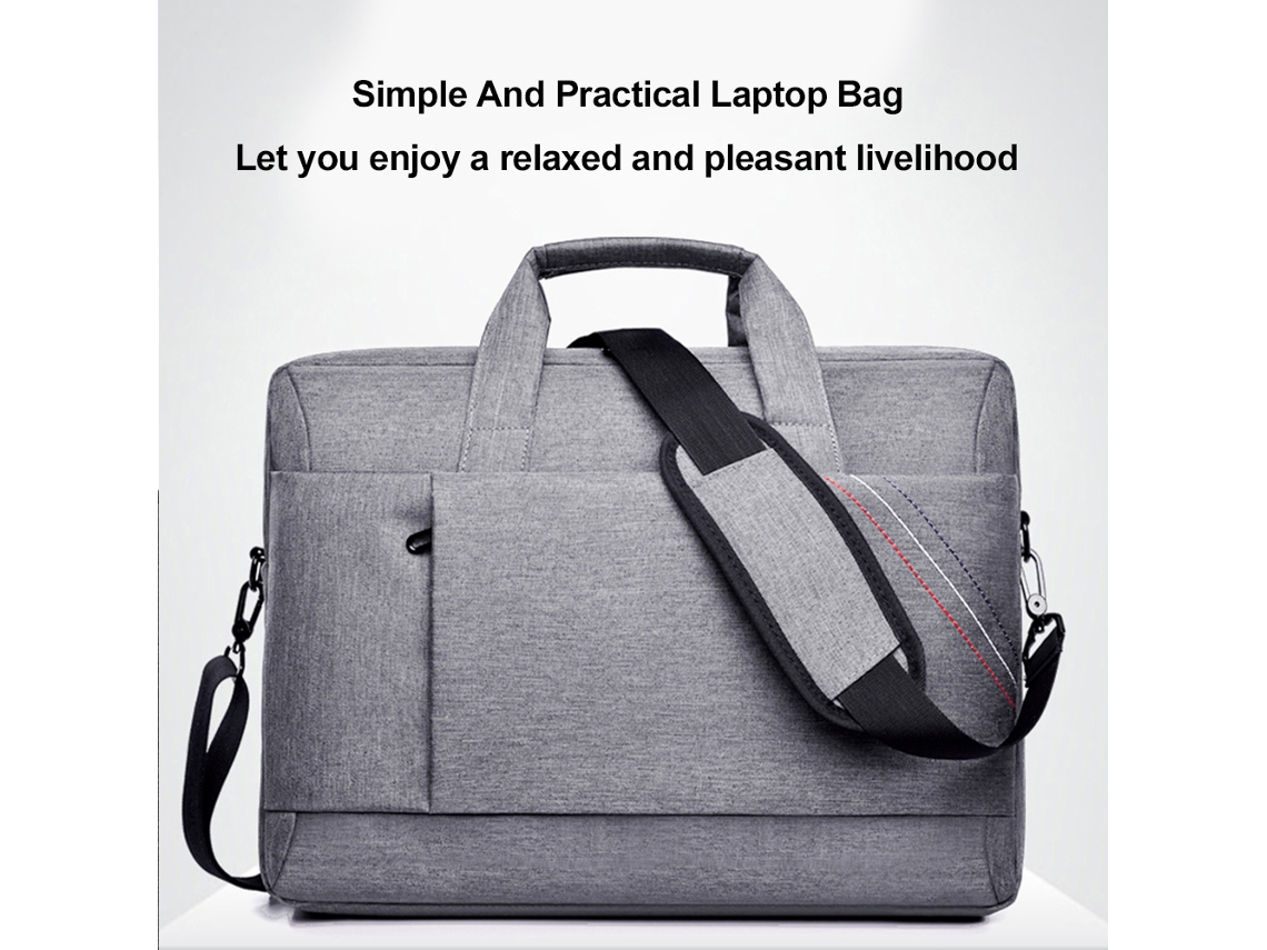 Bolsa De Hombro Para Portátil De 15 Pulgadas. Bolsa Messenger Multifuncional Para Viajes, Negocios, Hombres Y Mujeres
