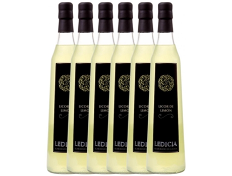 Cachaza NOR-IBERICA DE BEBIDAS Nor-Iberica De Bebidas Ledicia Limón (0.7 L - 6 unidades)