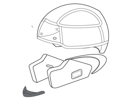 Casco AGV K-3 Wind Protector