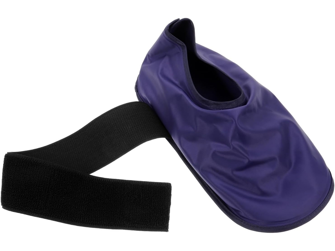 Compresa de hielo reutilizable para tobillo y pie, correa ajustable, terapia de calor.