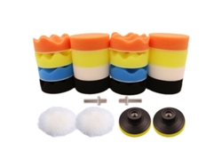 Kit De Pulido Con 22 Esponjas De Pulido De 80 Mm Y Broca M10 Para Taladro.