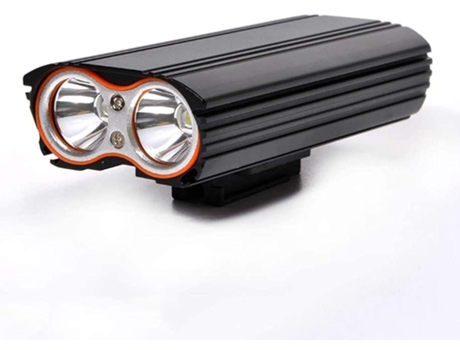 Juego de luces para bicicleta Juego de luces para bicicleta súper brillantes Luces para bicicleta recargables por USB Luz para bicicleta-Negro ENZONS